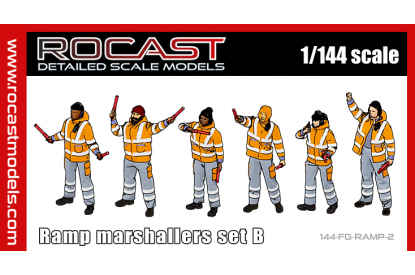 1/144 Ramp marshallers set B