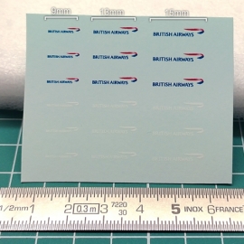British Airways 9 - 15mm
