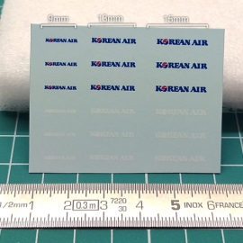 Korean Air 9 - 15mm