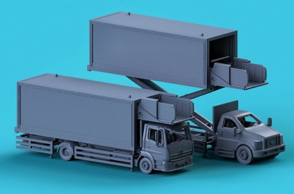 1/144 Catering truck Mallaghan CT6000