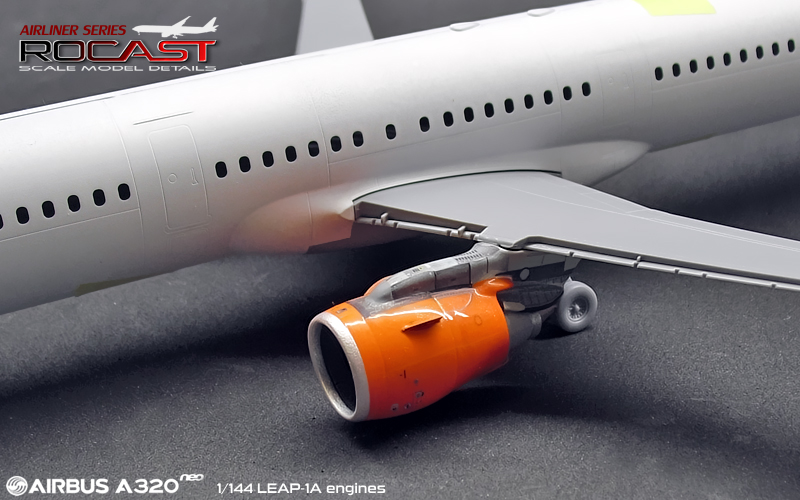 1/144 PAS-MODELS Resin model Add-on Kit Engine NEO for Airbus A320 A321 